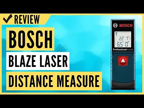 BOSCH GLM20 Blaze 65ft Laser Distance Measure With Real Time Measuring Review