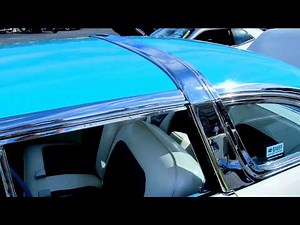 Classic 1956 Ford Crown Victoria at the car show