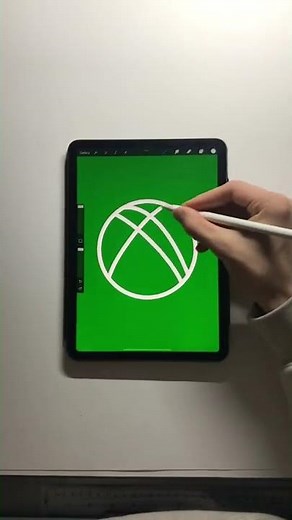 How to Draw the Xbox Logo!