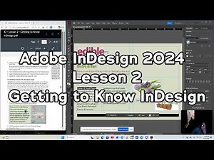 Adobe InDesign 2024 Classroom In a Book Lesson 2 - Getting To Know InDesign Tutorial