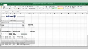 AUSTRIA ALLIANZ INVESTMENT BANK STATEMENT TEMPLATE IN EXCEL AND PDF FORMAT