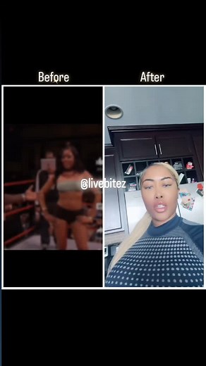 Watch Live Bitez on Instagram: "SHOCKING TRANSFORMATION – Moriah Mills' Before & After Pics Got Fans Talking! #bleach #blonde"