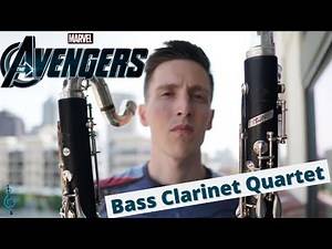 Avengers Main Theme - Bass Clarinet Quartet