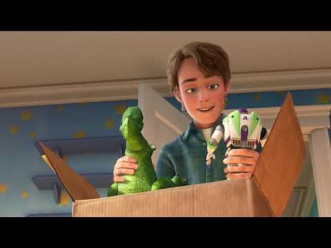 Andy gets rid of his toys (the sad goodbye)