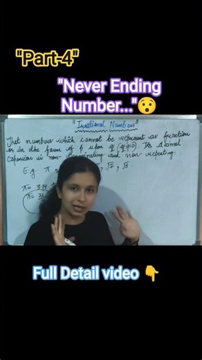 Irrational Numbers Explained in 30 Seconds🔥| Most Simple Trick Ever!