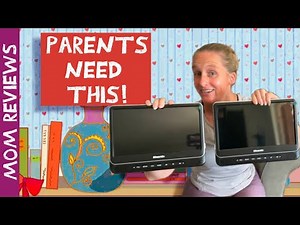 Best Car DVD Players for Kids? Full Review of GOnavidio 12” Dual Screens