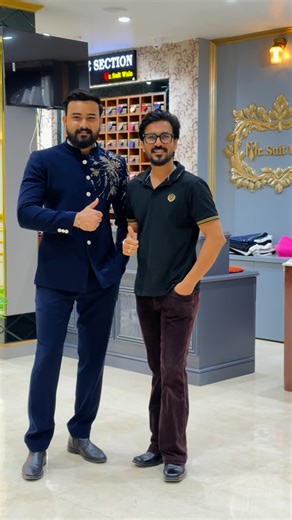 Mr.Suit-wala on Instagram: "@_mr.suit_wala complete your desire #tailormade #fashionstyle . . . . . #tailormade #instagram #trendingreels #outfitinspiration #outfitoftheday #embroidery #designer #suits #styleformen #butique #bespoketailoring #trendingsongs"