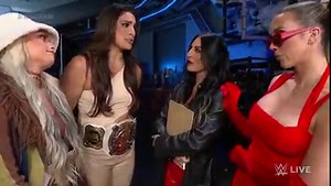 17 reactions | Chelsea Green and Sonya Deville get two unsuspecting signatures on their petition for a WWE Women’s Tag Team Match in the form of Liv Morgan and Raquel Rodriguez. | DStv | Facebook