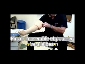 Enfile bas RAPID-UP NEUT : sur le bras