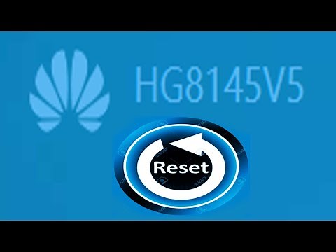 How to manually reset Total Play modem (HG8145V5)