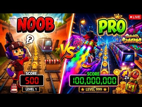 Subway Surfers Live 🔴 | 100M Score Grind! 🚀 Join the Chill Stream 🏃‍♂️| 14 May
