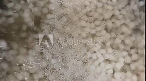kaldnes k1, beads biological filter, Modern technologies in wastewater treatment, Water treatment tank with wastewater, aeration process
