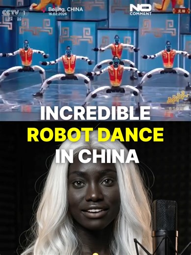 Incredible Robot Dance Show at Chinese New Year Gala