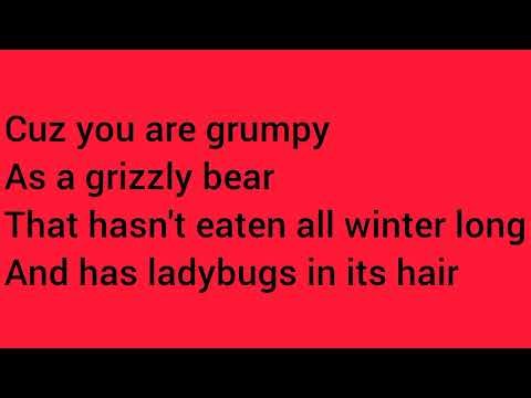 StoryBots Lyrics: Grumpy As A Grizzly Bear