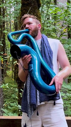 People talk about the healing powers of the Didgeridoo… and while it’s true, the player gets most of the healing. ✨ Guess why! Comment below 👇 I’m playing the Saxo-Didge Major D handmade. DM me to get your instrument. #Didgeridoo #WorldMusic #SaxoDidge | LSM - Legendary Strawberry Man