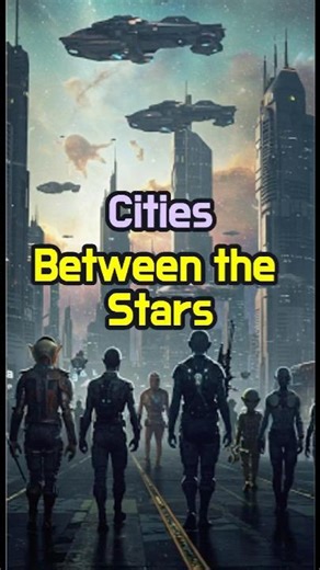 AI-Designed Galactic Civilization – A City Where Species Coexist
