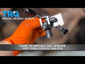 How to Replace ABS Sensor 1997-2004 Dodge Dakota
