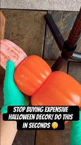 Dollar Tree Hack: Cheap to LUXURY Halloween Decor in 12 Seconds! 🎃✨