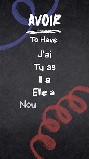 AVOIR (To Have) in French 🇫🇷 | Beginners