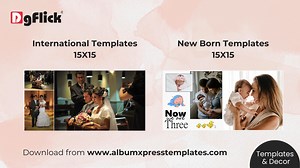 This week we are introducing ✔ International Templates Templates 15X15 ✔ New Born Templates 15X15 Have a look at these amazing templates Use them in your album designs and make your client's special occasion more beautiful and memorable. Find out more & Download Now At - www.albumxpresstemplates.com Download a Free Trial of AlbumXpress at https://dgflick.in/d/57 . . Priya Parulekar-DgFlick #dgflick #DgFlick #albumxpress #albumxpresspack #albumxpresstemplates #readyalbumtemplates #weddingalbumdes
