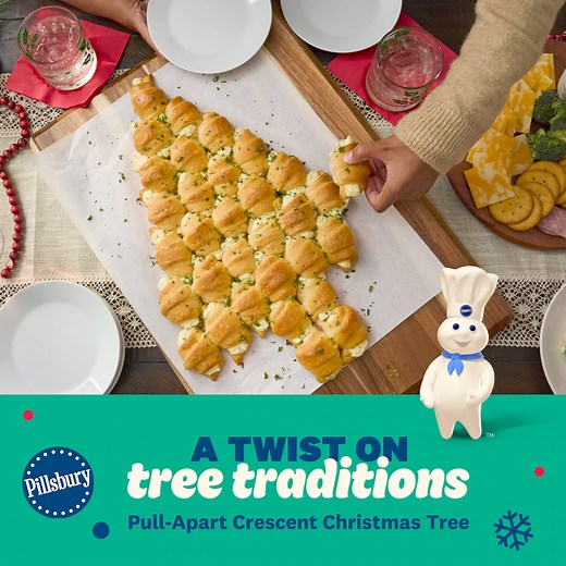 Festive, easy and oh-so-tasty! It’s the perfect way to light up your holiday table. | Pillsbury