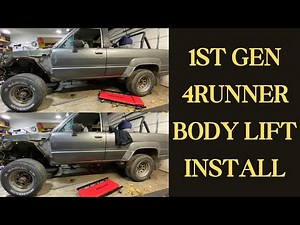 1984-1989 Toyota 4Runner Body Lift Install