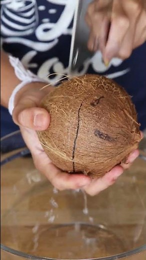 How to perfectly remove coconut meat