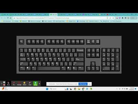 Taking a screenshot from a Windows keyboard