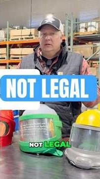 Sandblasting Safety Equipment PPE. Know the rules before you purchase! #sandblast #sandblasting #ppe