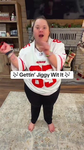 Gettin’ Jiggy Wit’ It 🎶 #gettingjiggywithit #willsmith #dancingqueen #downsyndrome #nothingdownaboutit