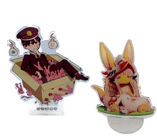 Anime Acrylic Stand Figures – Hanako-kun, Nanachi Desk Display Set - Etsy