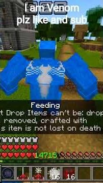 minecraft but i am venom #minecraft #viral #viralvideo #viralshorts #mod #addon