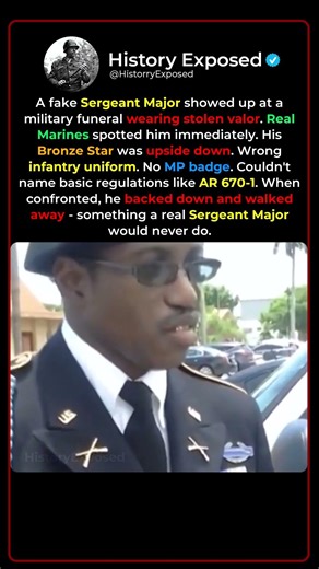 Why This Fake Army Sergeant Major Got Destroyed at a Military Funeral 🎖️💀
