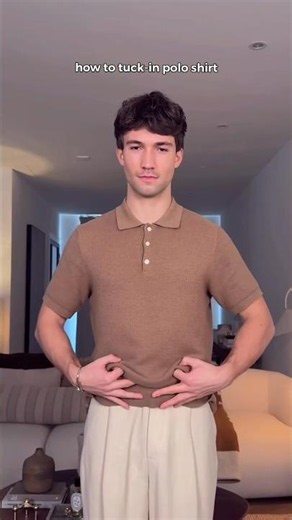 How to tuck-in your polo shirt 🤯 | Must-save & try for later 👀