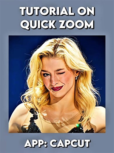 QUICK ZOOM TUTORIAL IN#CapCut #tutorial #capcut_edit #capcutpioneer #edit