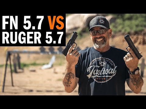 FN Five-seveN® Vs. Ruger-5.7 with Navy SEAL "Coch" and Myles