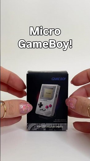 Here is a micro GameBoy build! 🎮 #gameboy #microbuild
