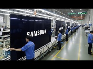 Inside Samsung’s 100 Inch TV Megafactory How the Future of Screens Is Built (Full Process)
