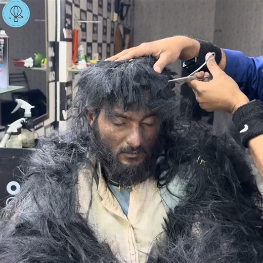 5.1K views · 38 reactions | The Path from Hopelessness to Honor The Whole Transformation of a Homeless Man #fyp #asmr #asmrsounds #asmrbarber #hair #haircut #hairtransformation #hairstylist ❤️ | 564525875 | Facebook