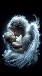Angel’s Lullaby #angel #angelart #lullaby #baby #heaven #paradise #angels #art #artist #ai #marinamartinsson #reelsvideoシ #goodvibes #positivevibes | Marina Martinsson