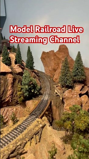 Model Railroad Live Streaming Channel #train #railroad #Live #livetrains #livestream #modelrailroad