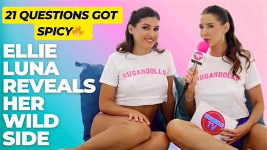 Ellie Luna Gets Very Real… 21 Questions She Wasn’t Ready For #interview #viral #girls #funny #love