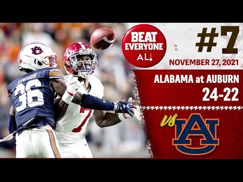 When Alabama escaped Auburn's 'portal to hell' with the Heisman trophy in Iron Bowl thriller