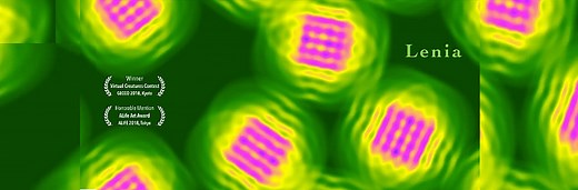 Lenia: making mathematical life forms