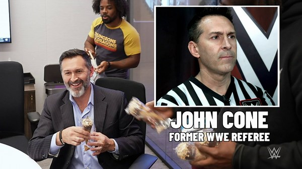 The New Day surprise WWE employees with impromptu ice cream party