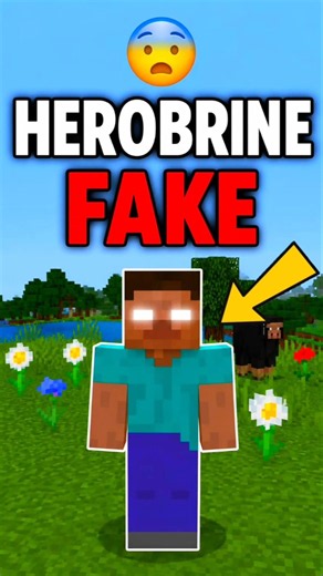 😨 Herobrine সত্যি নাকি Fake? | Minecraft Mystery 👁️ #minecraft