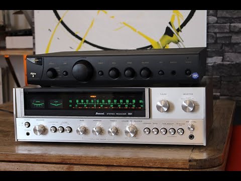1975 Sansui 881 versus 1995 Arcam alpha 8