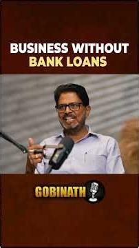 "Traditional Cash Circulation Saved My Enterprise" | GRB | Gobinath #shorts