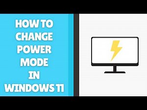 How to Change Power Mode in Windows 11