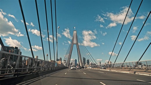 Bridge, Nature, Architecture. Free Stock Video